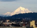 March Views (Mt. Hood and (de)construction within my view.